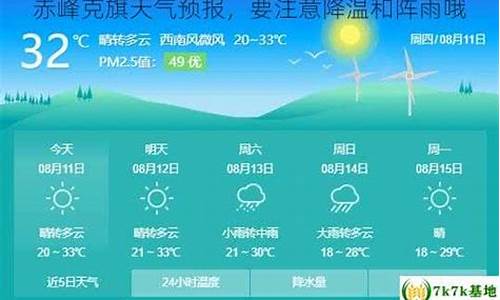 克旗天气预报一周7天_克旗今日天气