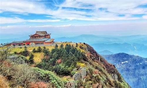 峨嵋山风景区_峨眉山风景区全景游览图