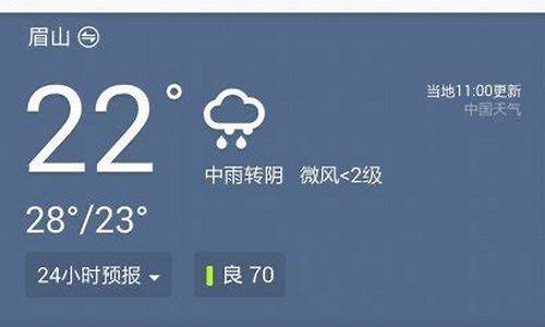 眉山天气预报查询_眉山天气预报查询一周7天